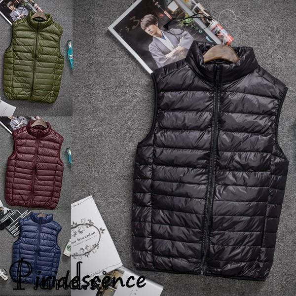 ダウンベスト インナーダウン メンズ 保温 ベスト ジレ ブラック