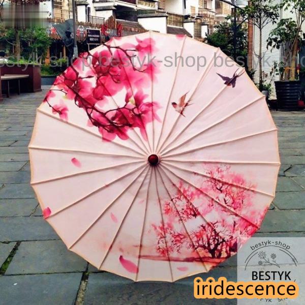 傘 和傘 桜 鳥 晴雨兼用 和風傘 かさ 木製 雨傘 和風 和柄