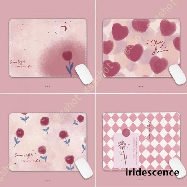 マウスパッド カラフル 長方型 おしゃれ かわいい 柔軟 ゴム製裏面