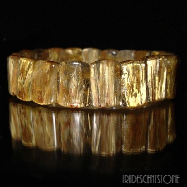 ゴールドルチルクォーツバングル 14mm/パワーストーン,天然石 ゴールドルチルクォーツバングル 14mm/パワーストーン,天然石
