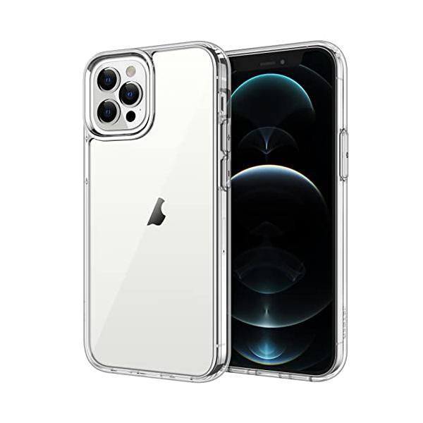 他サイト： JEDirect iPhone12ProMax ケース 12 Pro Max 6.7インチ専用 黄ばみなし 衝撃吸収 バンパーカバー 傷つけ防止 クリアバック クリアの商品画像