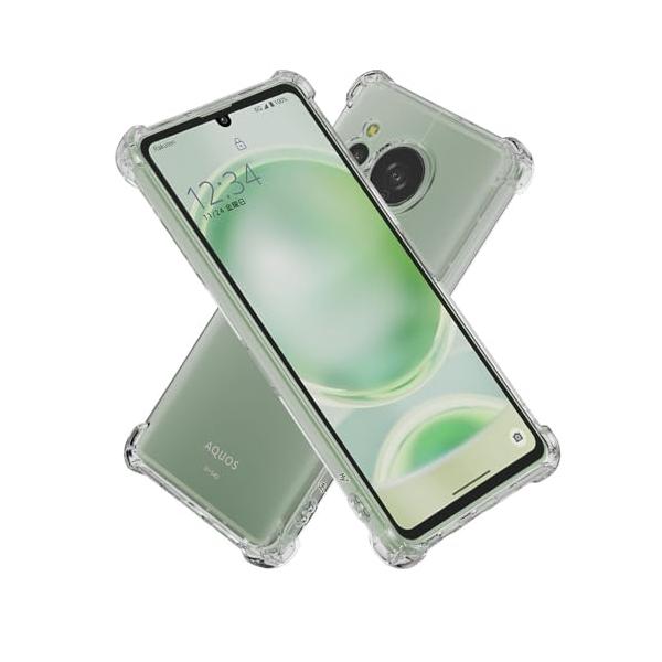他サイト： Hy+ AQUOS sense8 耐衝撃 ケース SH-54D SHG11 カバー ストラップホール 米軍MIL規格 クリア 衝撃吸収ポケット内蔵 TPU ケースの商品画像
