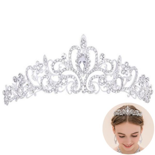 大人気のティアラ ブライダル ウェディング 結婚式 プチプラ 可愛い花嫁様に Ti01 Irismile For Wedding ヤフー店 通販 Yahoo ショッピング