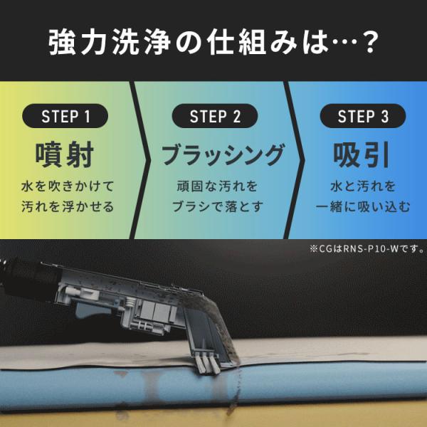 �����T�[�N���[�i�[ �A�C���X�I�[���} �J�[�y�b�g�N���[�i�[ �� �J�[�y�b�g �O�~ �N���[�i�[ �|���@ ��e�� RNS-P1600 ���S�����ۏؑΏ� ���i�摜5