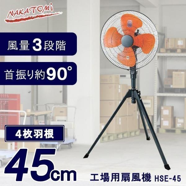 お値下げ応相談 業務用 扇風機 45cm 全閉式工場扇