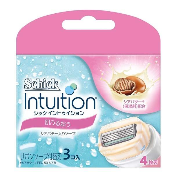 シック シェーバー 女性 レディース イントゥイション 替刃 肌うるおう 3コ入 シックジャパン アイリスプラザ Paypayモール店 通販 Paypayモール