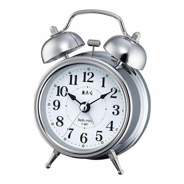 目覚まし時計 おしゃれ 安い ライト Mag目覚まし時計 ベルズミニ T 487 S Z ノア精密 アイリスプラザ Paypayモール店 通販 Paypayモール