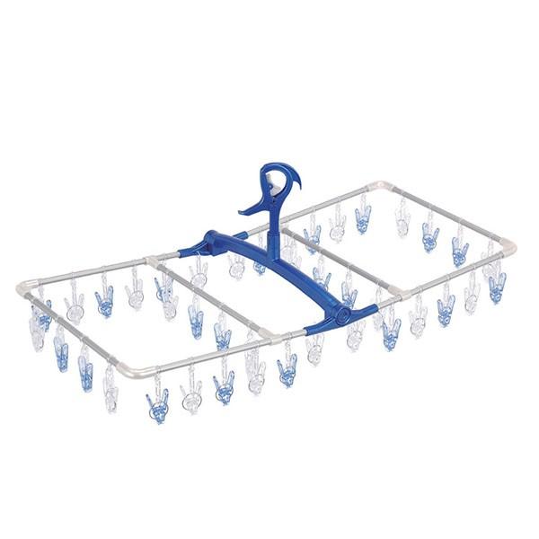 ピンチハンガー 洗濯 洗濯物干し おしゃれな洗濯ピンチハンガー アルミ Alxiiアルミ角ハンガーポリカ40p 東和産業 アイリスプラザ Paypayモール店 通販 Paypayモール