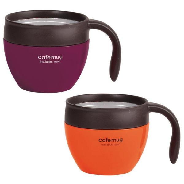 マグカップ おしゃれ ステンレス 保冷 保温 カフェマグ 真空スープカップ350ml HB1921 パール金属株式会社 真空断熱構造