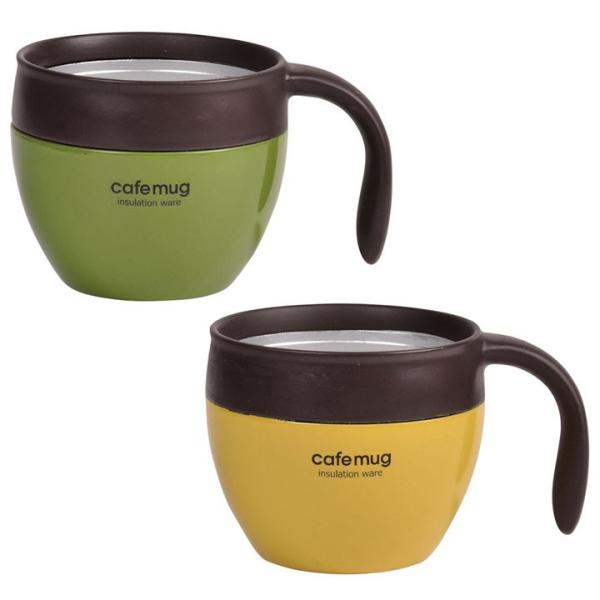 マグカップ おしゃれ ステンレス 保冷 保温 カフェマグ 真空スープカップ350ml HB1921 パール金属株式会社 真空断熱構造