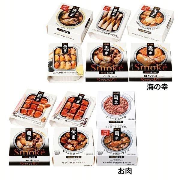 肴で、酒はうまくなる。缶つまは、お酒に合う厳選された素材や、素材を活かした製法、メニューづくりにこだわり続けます。＜海の幸＞・缶つま広島県産かき燻製油漬け・缶つま日本近海獲りオイルサーディン・缶つま北海道・噴火湾産ほたて燻製油漬け・缶つまム...