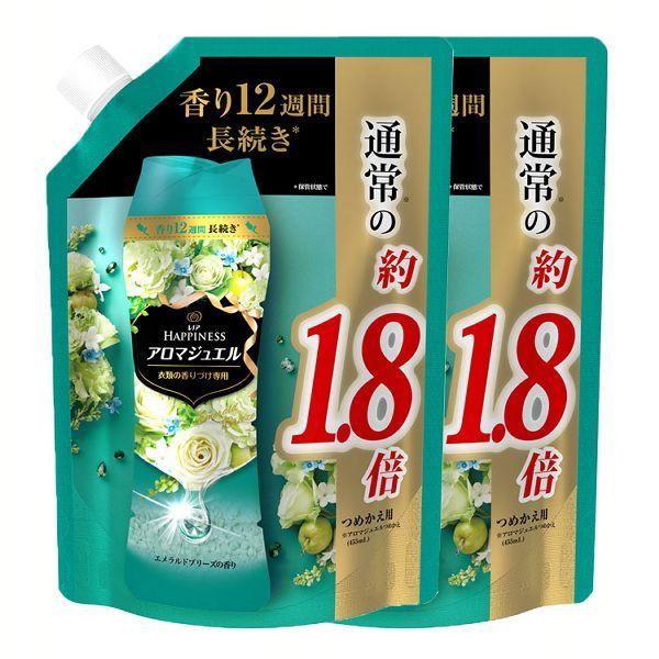 2個セット レノアハピネスアロマジュエル エメラルドブリーズの香り つめかえ用特大サイズ 805g P G アイリスプラザ Paypayモール店 通販 Paypayモール