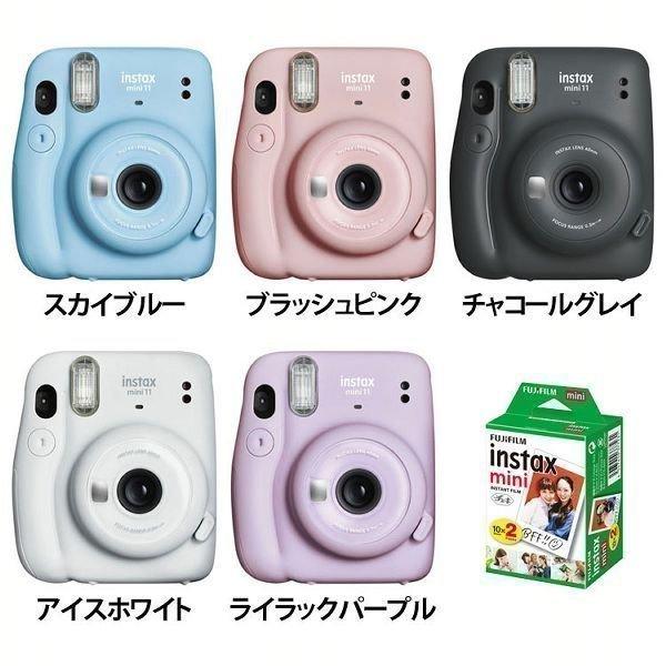 instax mini チェキカメラ mini11 20枚入りフィルム JP2 セット instax mini チェキカメラ mini11 20枚入りフィルム JP2 セット