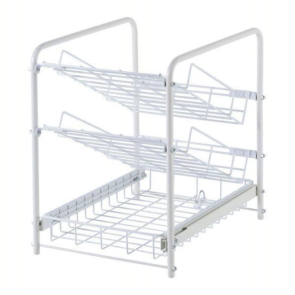 下村企販　シンク下有効活用ラック　ななめ棚30 40459 新品未使用 シンク下有効活用ラック ななめ棚30 | 下村企販株式会社
