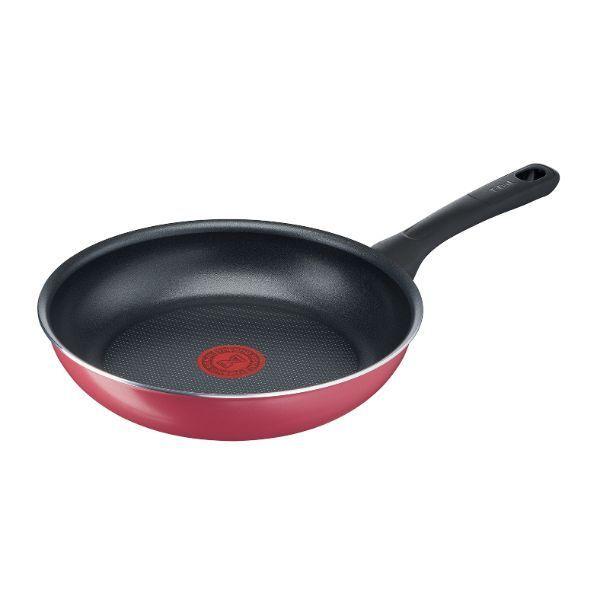 T-fal（ティファール） クランベリーレッド フライパン 24cm B55904