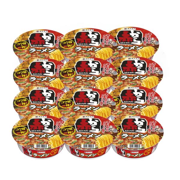 12食)カップ赤からラーメン 7417217 : アイリスプラザ Yahoo!店 - 通販