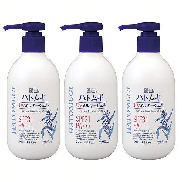 (3��)�픒 �n�g���M UV�~���L�[�W�F�� SPF31 PA+++ 250ml �F����� (D)