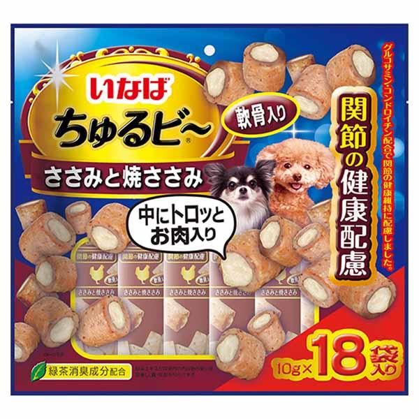 ちゅるビ〜 ドッグフード 犬 おやつ いなば ささみと焼ささみ 軟骨入り