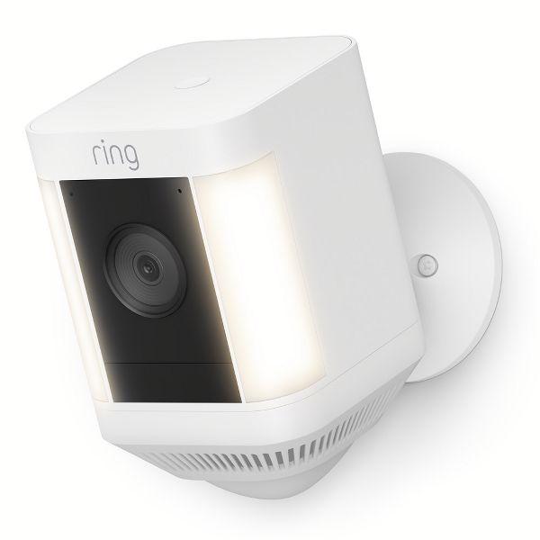 防犯カメラ 屋外 駐車場 Ring Spotlight Cam Plus Battery リング 