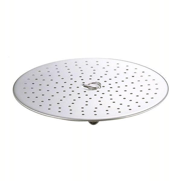 （検索用：蒸しプレート・フライパン用・ステンレス・蒸し器・プレート・蒸し器・フライパン・蒸しかご・温野菜・スチーマー・蒸し料理・調理器具・4957423091770）