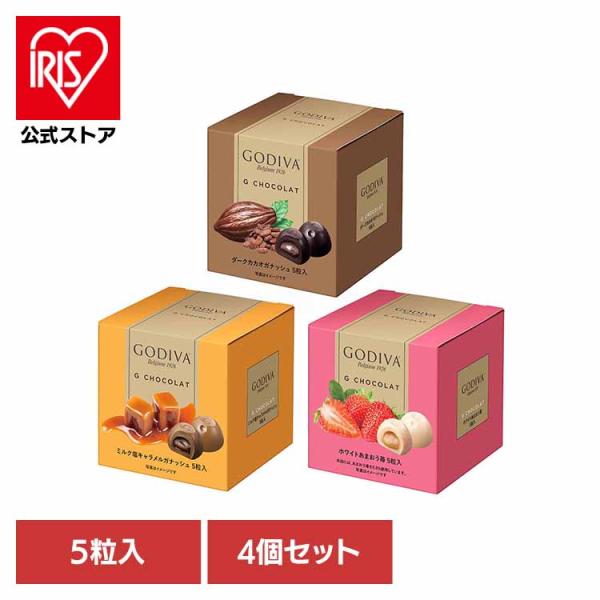 ゴディバ（GODIVA） 4個)Gショコラ 5粒入 ゴディバジャパン : アイリス