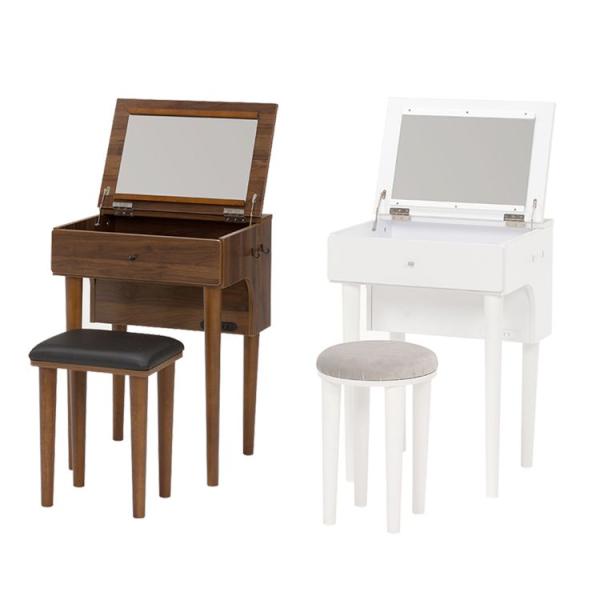 （検索用：ドレッサー・ドレッサーセット・デスク・スツール付き・コンセント付き・化粧台・コンパクト・鏡台・ミラー・収納・4934257292184・4934257292177）[翌日優良配送対象商品に関しまして]下記の場合は対象外となります。...