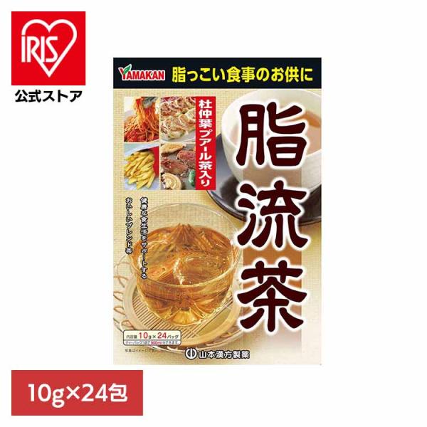 他サイト： 健康食品 24パック 山本漢方 冷水 煮だし 脂流茶 10g×24包 山本漢方製薬の商品画像