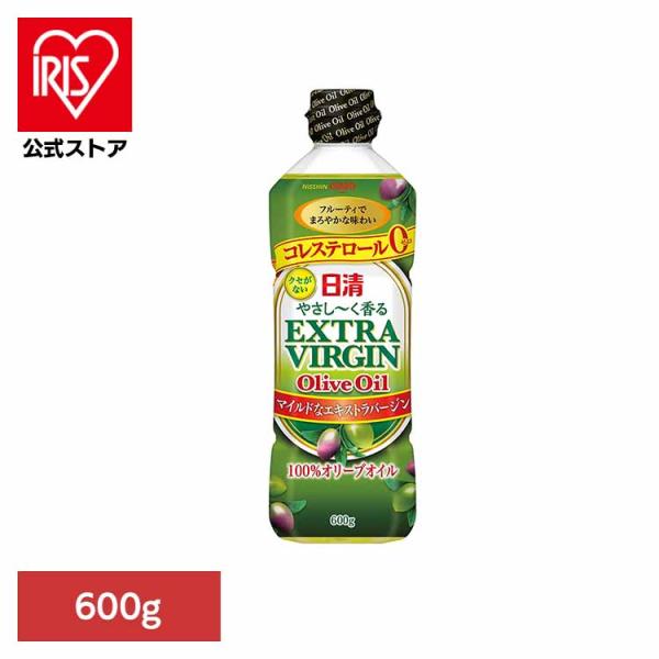 他サイト： 日清 エキストラバージン オリーブオイル コレステロール0 香る 油 日清やさし〜く香るエキストラバージンオリーブオイル 600g 日清オイリオグループ株式会社の商品画像