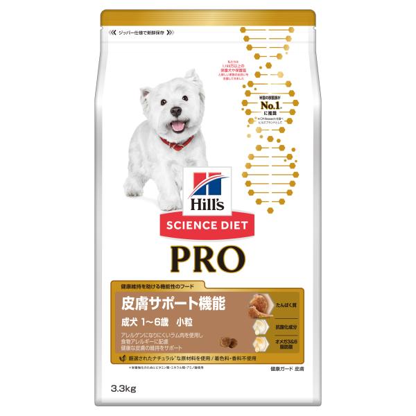 犬 フード ヒルズ サイエンスダイエット プロ Pro 健康ガード 皮膚 小粒 1 6歳 3 3kg フード 犬 正規品 ドッグフード ドライフード ドライ 犬用 アイリスプラザ Paypayモール店 通販 Paypayモール
