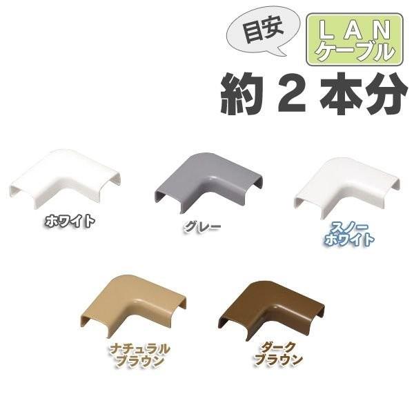 配線2本収納 壁用モール 曲がり F 17m 配線カバー アイリスオーヤマ アイリスプラザ Paypayモール店 通販 Paypayモール