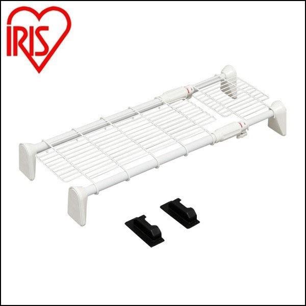 ねじや釘を使わずに壁にしっかりと固定できる伸縮棚です。圧着部をＬ字型にすることで、十分な耐荷重を実現しました。ポールが自由に伸縮するため、段差のある壁も取り付け可能です。小物が落ちにくいメッシュ棚が2枚付いています。一人でも簡単に取り付けが...