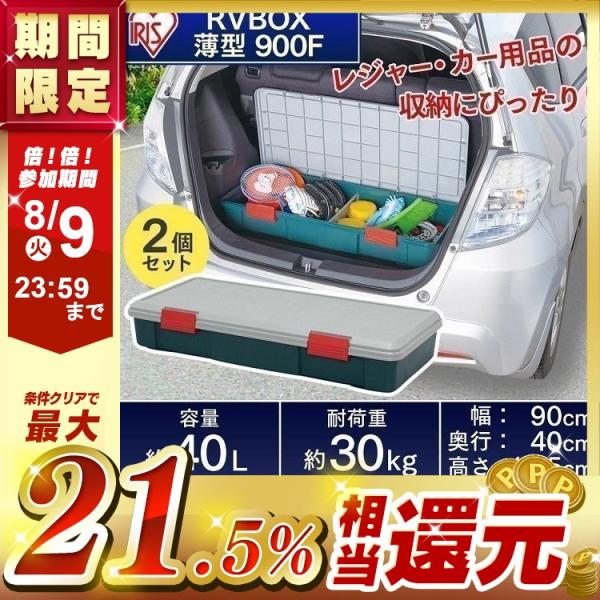 IRIS OHYAMA（アイリスオーヤマ） 収納 ボックス 2個セット 収納
