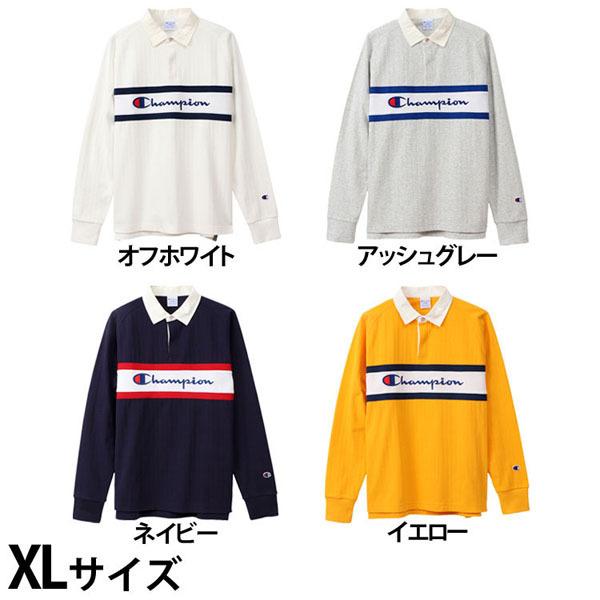 ゴルフウェア メンズ 冬 チャンピオン ポロシャツ シャツ 長袖 おしゃれ 長そで おしゃれ かっこいい Champion ポロシャツ 19fw C3qg404 Xlサイズ f ゴルフ通販 仙台ゴルフアカデミー 通販 Yahoo ショッピング