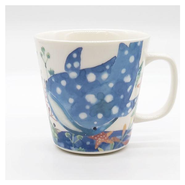 フジタチサト　海の生物デザイン陶器カップ irodorigift_15244
