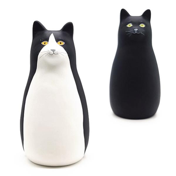 シンプルなデザインのネコの貯金箱。モノトーンのネコは素焼きの質感も相まって、スタイリッシュなお部屋の置物にピッタリ。愛猫家の方へのプレゼントにもオススメです。サイズ / 約幅70×奥行75×高さ138mm素材 / 素焼陶器原産国 / 日本商...