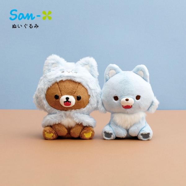リラックマ アオコグのおとまり　てのりぬいぐるみセット リラックマ アオコグのおとまり てのりぬいぐるみセット リラックマ