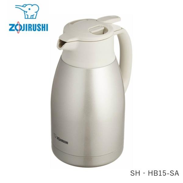 象印 ステンレス ポット 水筒 おしゃれ 保温 保冷 1 5リットル Sh Hb15 Sa シルバー コーヒー Buyee 日本代购平台 产品购物网站大全 Buyee一站式代购 Bot Online