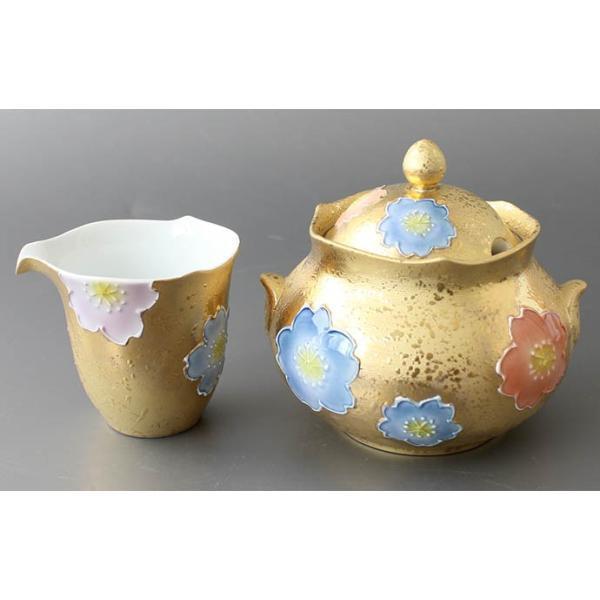 文山窯 桜紋 シュガー＆クリーマー セット 口径6cm 日本製 有田焼