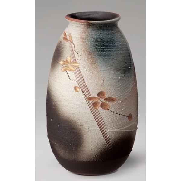 花瓶 陶器 信楽焼 花器 花入 金彩花彫長花入 彩り屋 Buyee Buyee 日本の通販商品 オークションの代理入札 代理購入