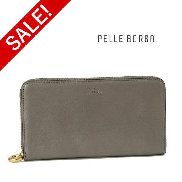 PELLE BORSA（ペレボルサ） セール 30％OFF 財布 ラウンドファスナー長