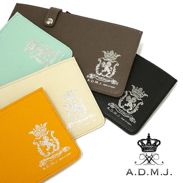 A.D.M.J ADMJ スリムウォレット 子牛革 モーツァルト レディース A.D.M.J ADMJ スリムウォレット 子牛革 モーツァルト レディース