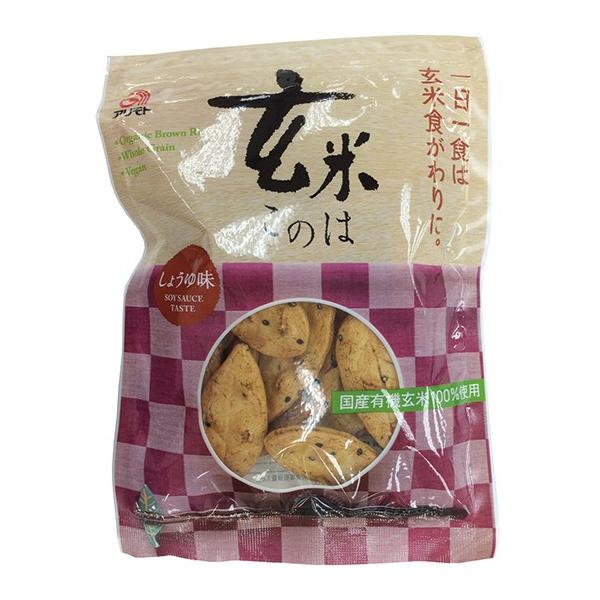 玄米このは・しょうゆ味 80g  アリモト