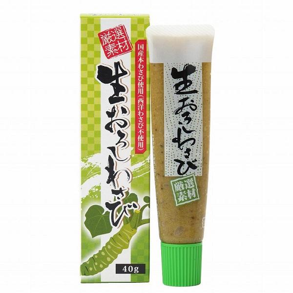 他サイト： ★10個までなら全国一律送料300円(税込)★ 国産生おろしわさび 40g 東京フードの商品画像