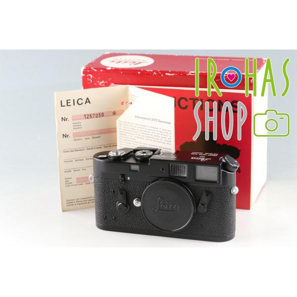 Leica M4 35mm Rangefinder Film Camera With Box #40...