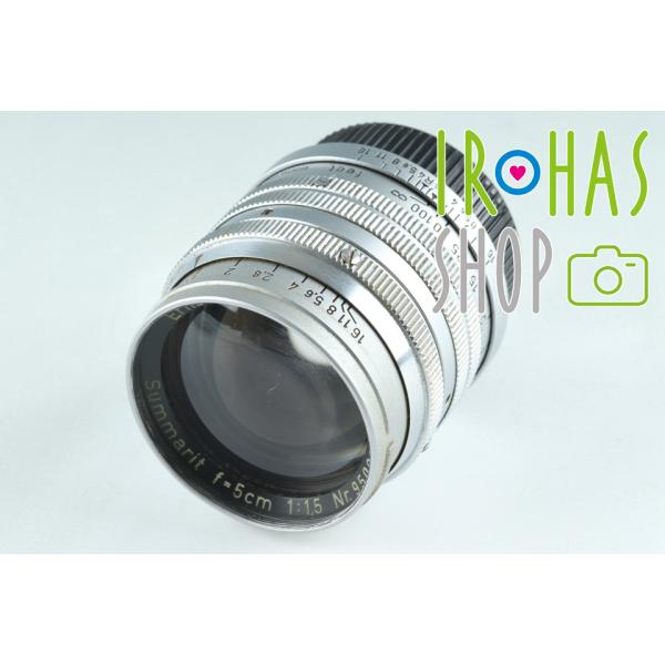Leica Leitz Summarit 50mm F/1.5 Lens for Leica L39 #40875C1