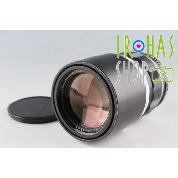 【良品】 ライカ LEICA TELYT 200mm Ｆ4 Lマウント レンズ 楽天市場】ライカ LEICA Telyt 200mm F4 テリート ビゾフレックス用