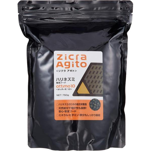 ハリネズミを虜にする、栄養バランス・嗜好性・消化吸収の良いフードです。小粒サイズで食べやすく、ハリネズミに必要な栄養素（たんぱく質・ビタミンE）を吸収できる総合栄養食でミネラル・ビタミン・鉄分入り。天然成分だから安心・安全で嗜好性も抜群。・...