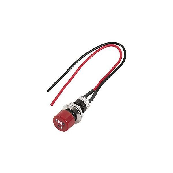 プッシュスイッチ 自動もどり DC12V・5A/DC24V・2.5A [ エーモン(amon) 3211 ]