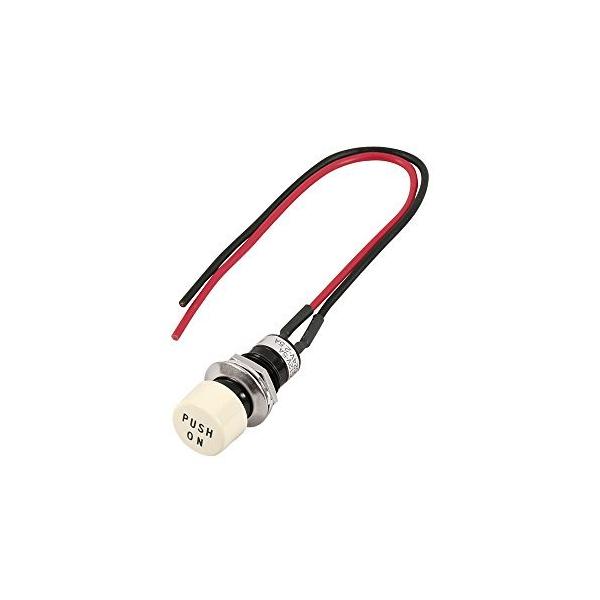 プッシュスイッチ 自動もどり DC12V・5A/DC24V・2.5A [ エーモン(amon) 3212 ]