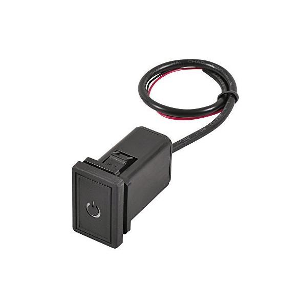 プッシュスイッチ(トヨタ車用) ON-OFF DC12V・500mA [ エーモン(amon) 3218 ]